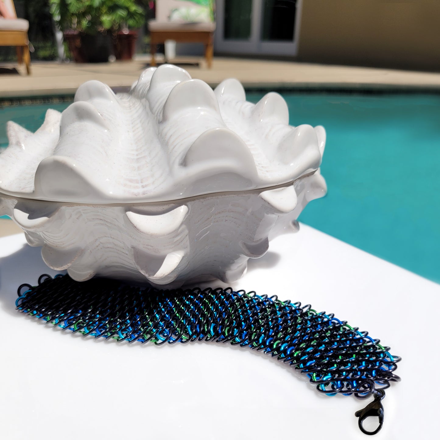 Under the Sea Dragon Scale Cuff