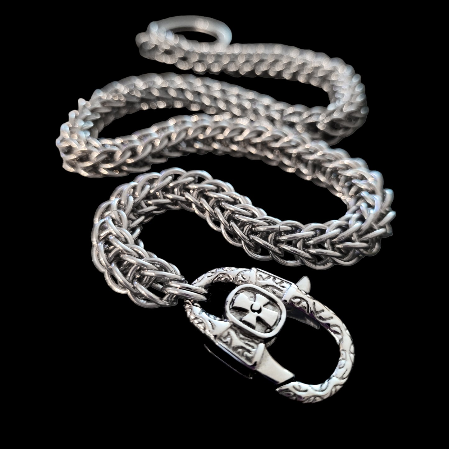 Stainless Steel Lobster Claw Wallet Chain