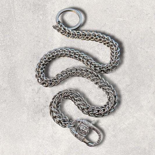Stainless Steel Lobster Claw Wallet Chain
