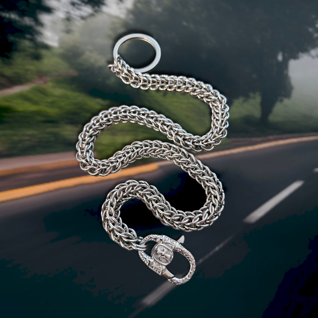 Stainless Steel Lobster Claw Wallet Chain