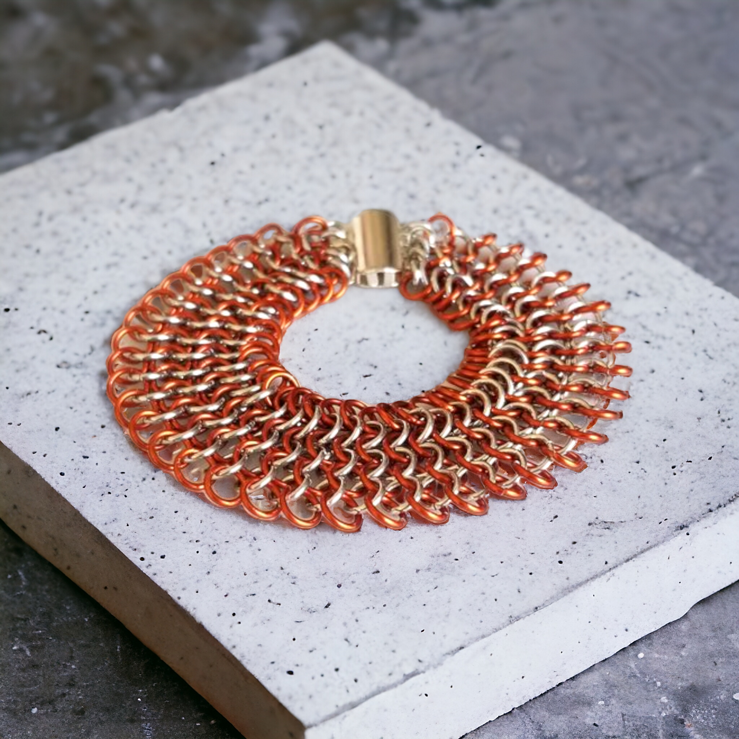 Orange Euro 4 in 1 Bracelet