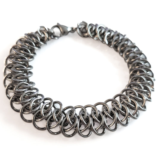 Stainless Steel Arkham Chainmaille Bracelet