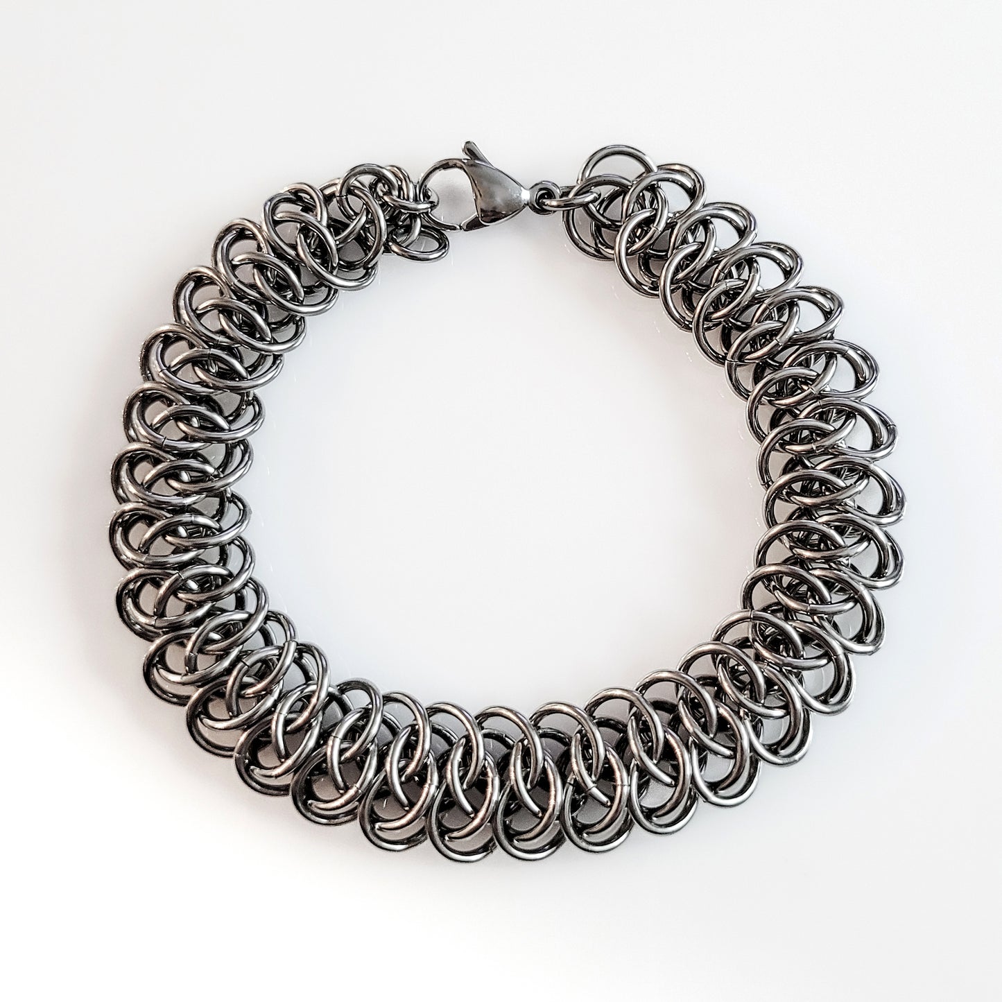 Stainless Steel Arkham Chainmaille Bracelet