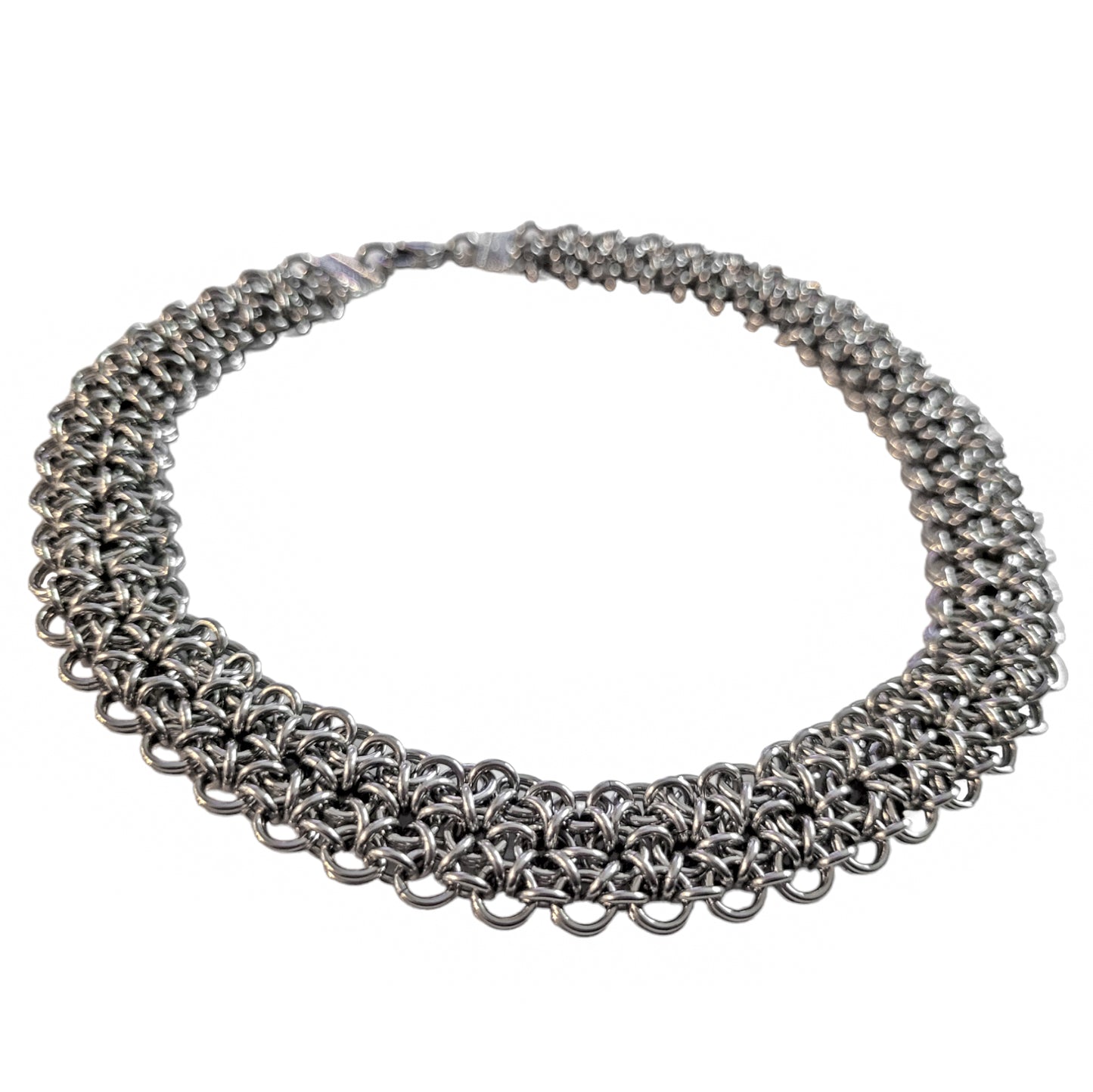 Stainless Steel Japanese Lace Choker