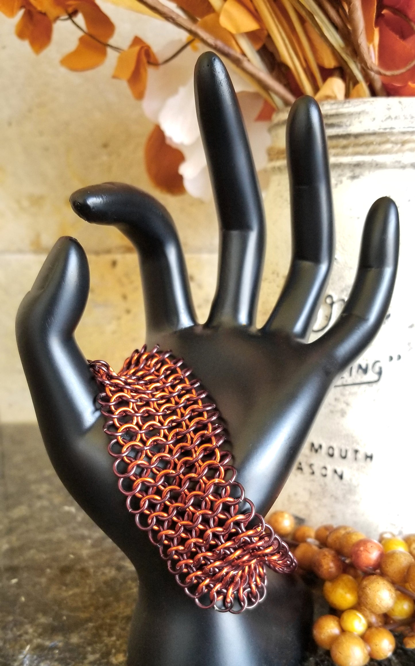 Only 1 Left! - Paprika & Chocolate Euro 4 in 1 Bracelet