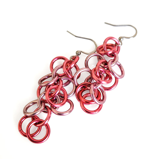 Shaggy Loop Earrings - 5 Color Varieties!