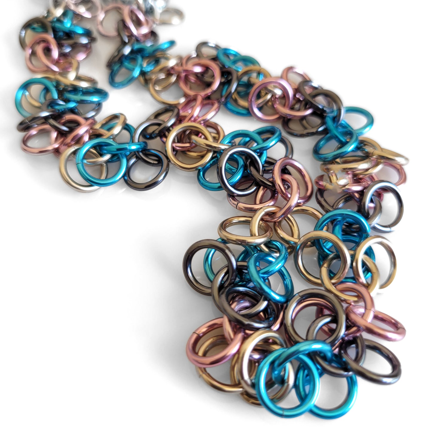 Spring Mix Shaggy Loops Necklace