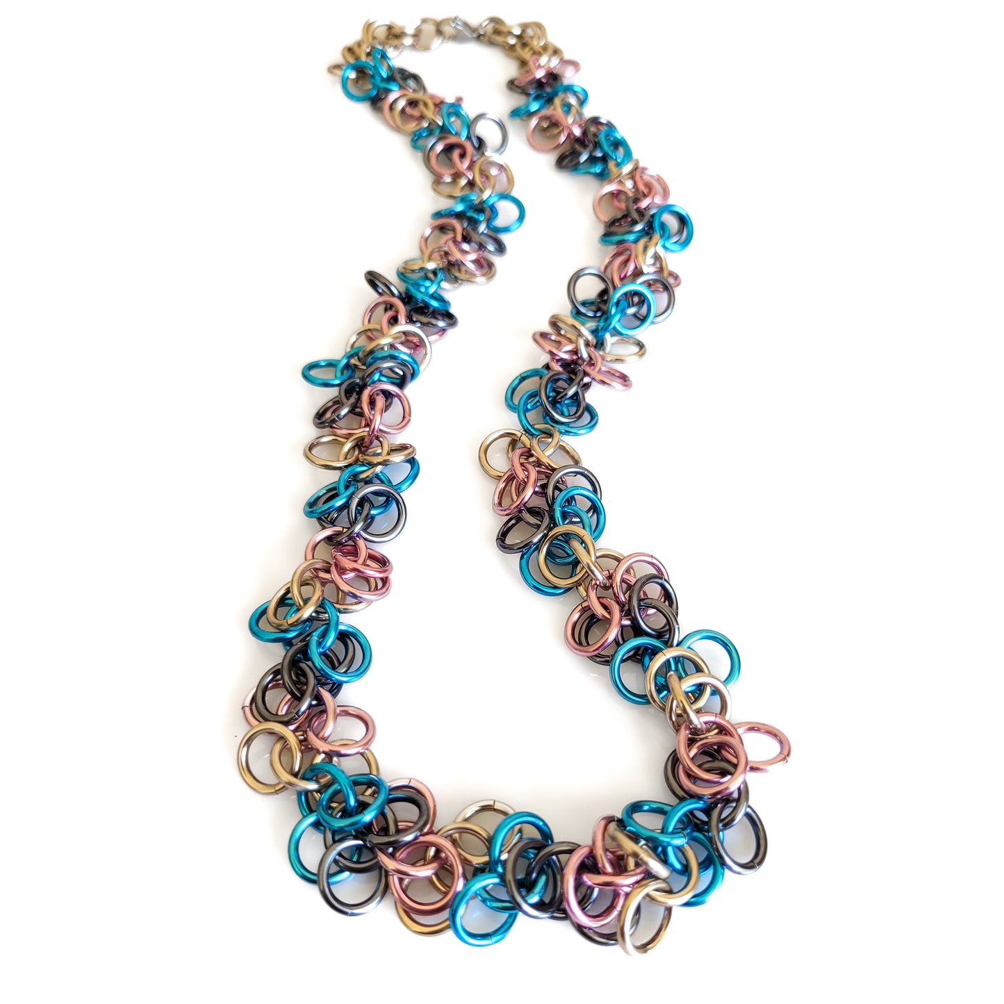 Spring Mix Shaggy Loops Necklace