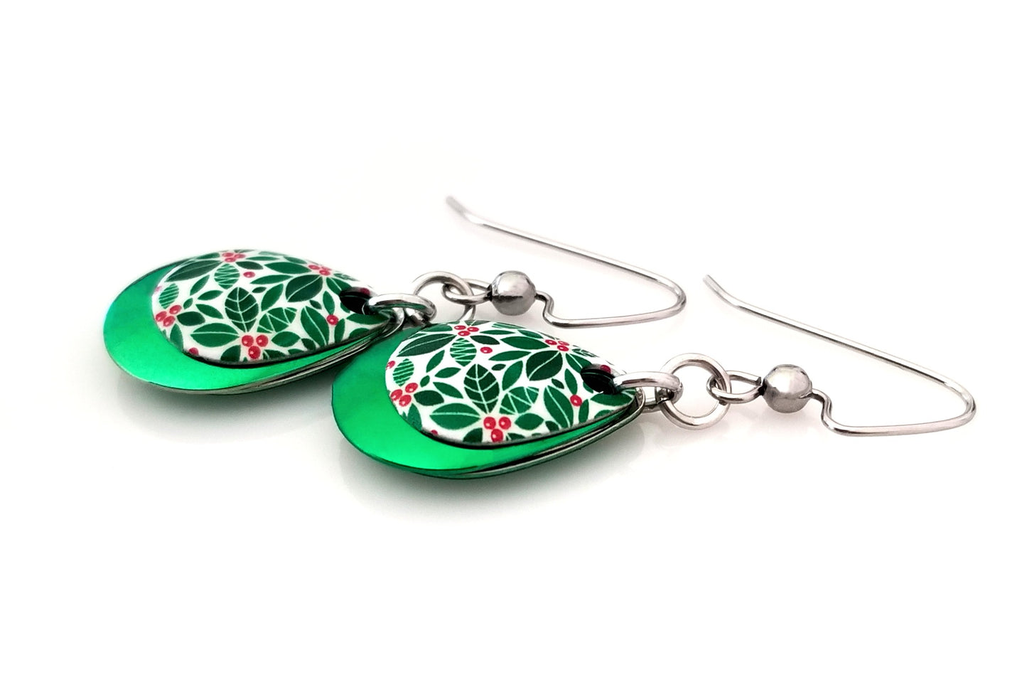 Handcrafted Christmas Earrings