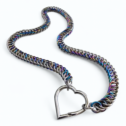 Rachael's Half Persian Heart Clasp Chain