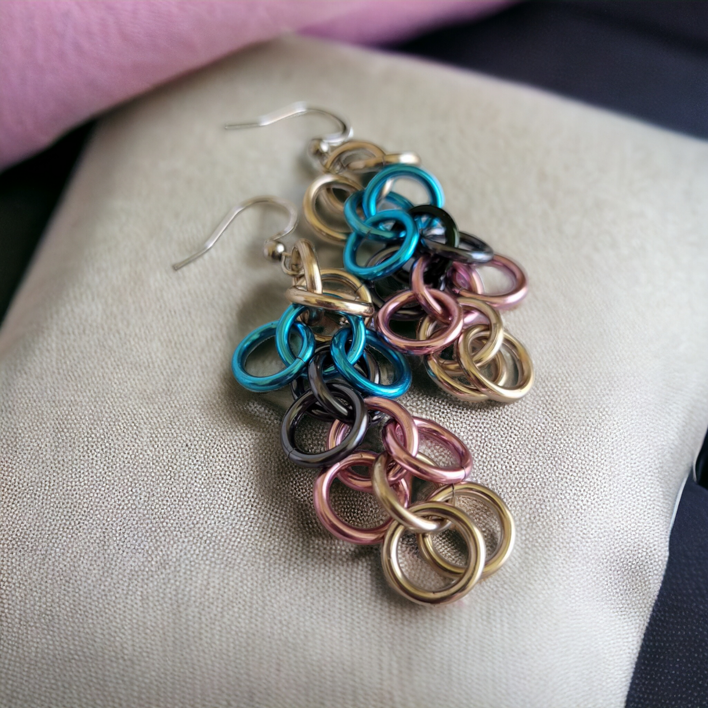 Shaggy Loop Earrings - 5 Color Varieties!