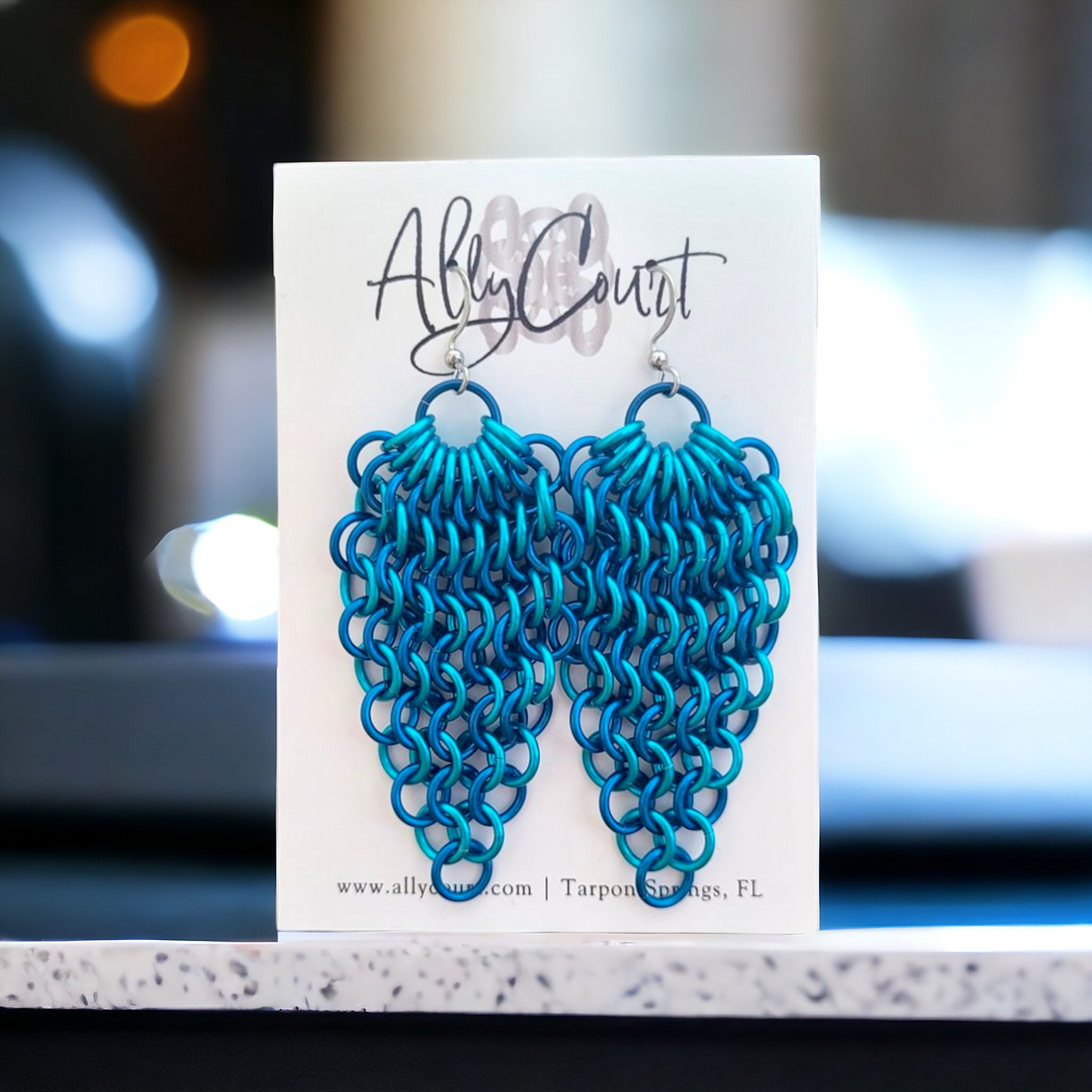 The Blues Euro Drop Earrings