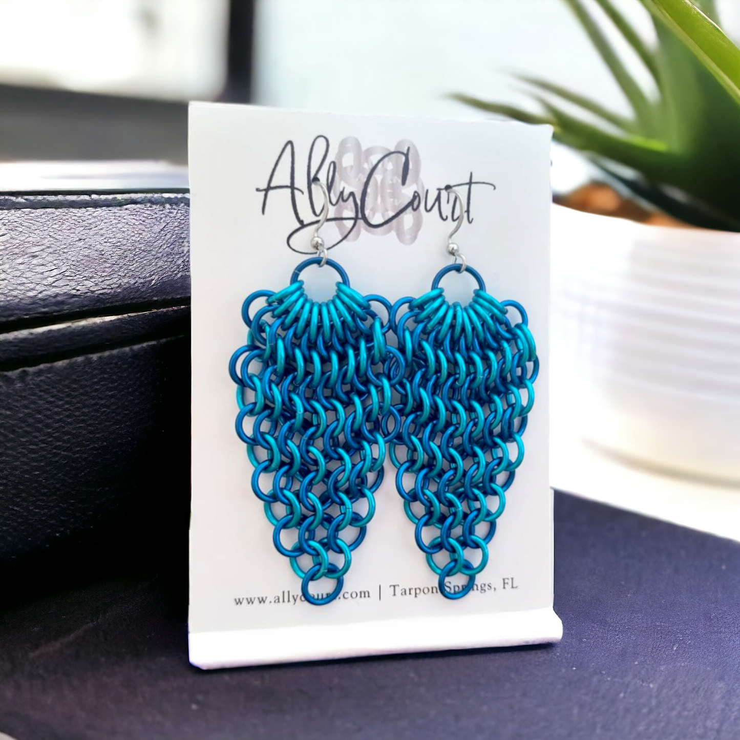 The Blues Euro Drop Earrings