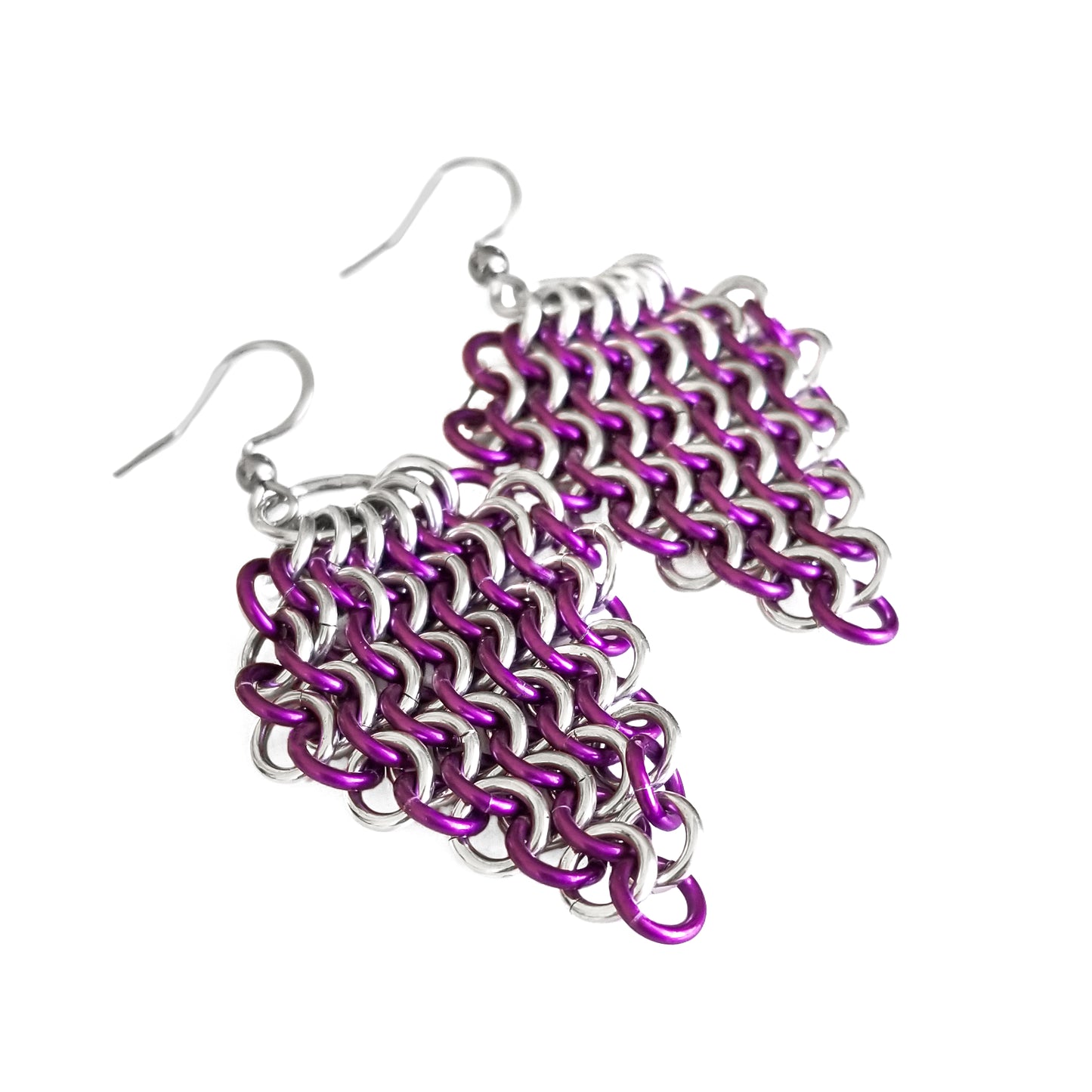 Grape Drop Earrings