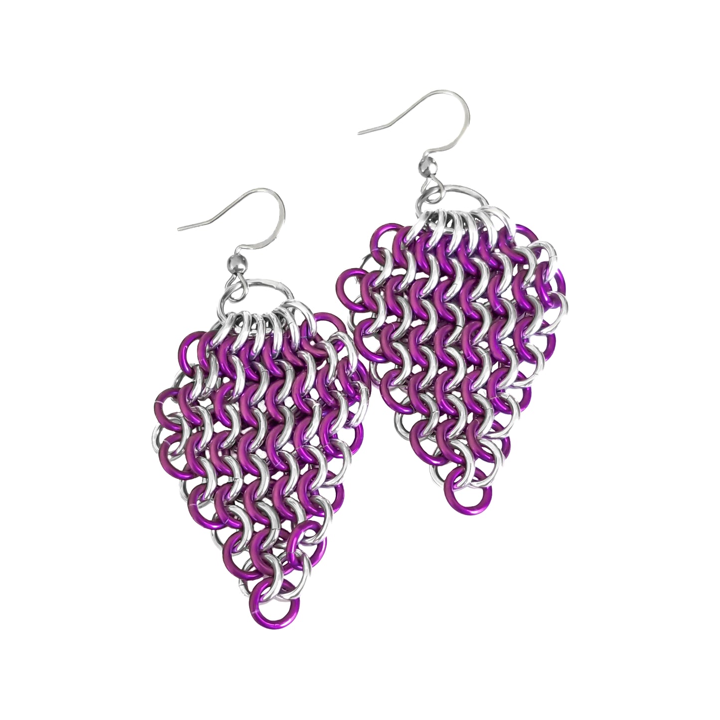 Grape Drop Earrings