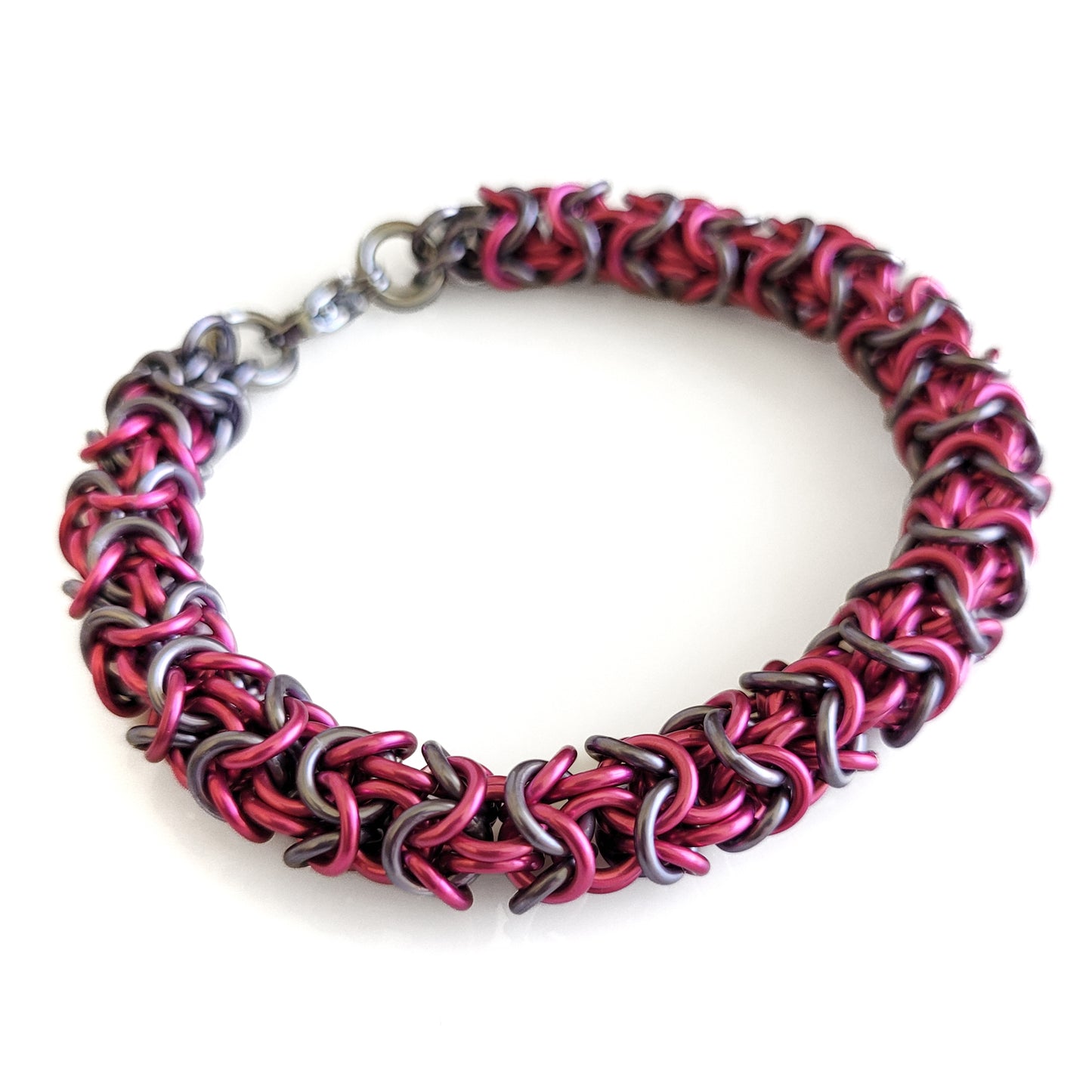 Pink Ice Turkish Roundmaille Bracelet